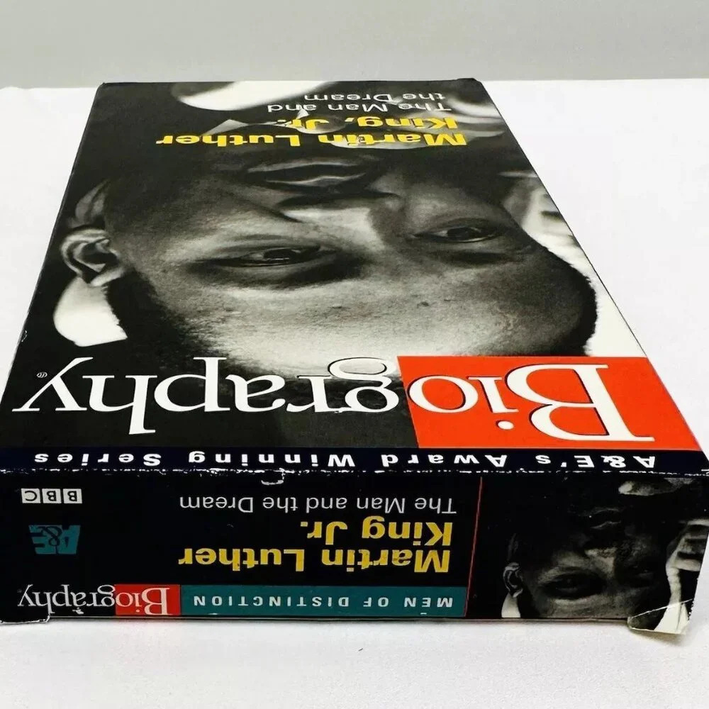 BIOGRAPHY MARTIN LUTHER KING, JR. The Man and the Dream VHS Home Video Tape - Picture 5 of 7